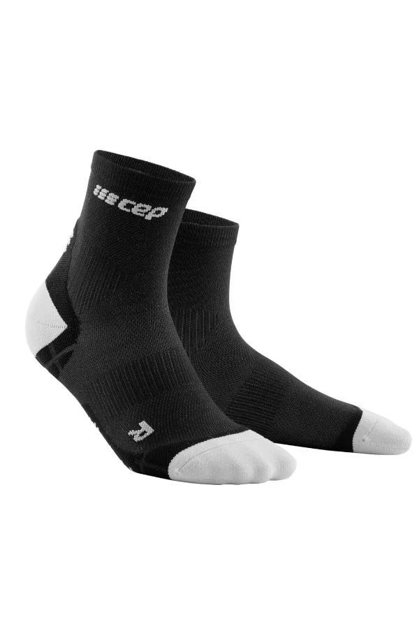 سي إي بي جوارب ضاغطة خفيفة للغاية من سي إي بي متوسطة الطول للرجال أسودرمادي فاتح